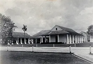 South East Asia Prints: Kuching, Sarawak: the Public Offices, c1900. Creator: Unknown