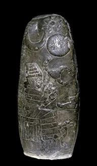 Louvre Prints: Kudurru (boundary stone) of Nazimatrut-Tash