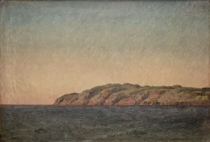 Eckersberg Cw Prints: Kullen from Mølleleje (?), 1829. Creator: CW Eckersberg
