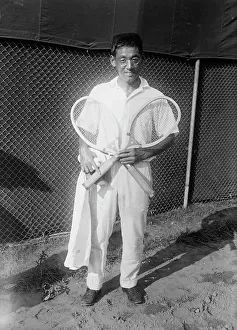 Medallist Prints: Kumagae [tennis], between c1915 and c1920. Creator: Bain News Service