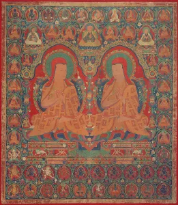 Abbot Prints: Kunga Wangcuk (1424-1478) and Sonam Senge (1429-1489)