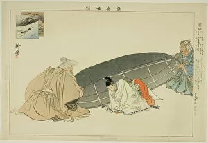 Kunikusu, from the series 'Pictures of No Performances (Nogaku Zue)', 1898