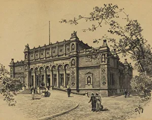 Fritz Stoltenberg Prints: Kunsthalle, 1893. Creator: Fritz Stoltenberg