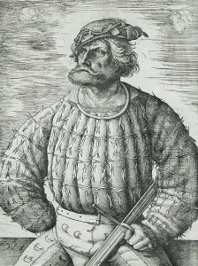 Kunz von der Rosen, before 1515. Creator: Daniel Hopfer