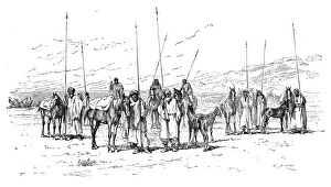 Elisee Gallery: Kurdish cavalry, 1895