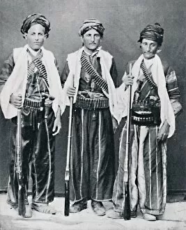Brigand Gallery: Kurdish mountain brigands, Armenia, 1902