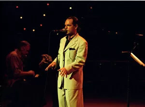 Brecon Powys Wales Collection: Kurt Elling, Brecon Jazz Festival, Brecon, Powys, Wales, Aug 2003