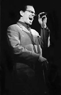Kurt Elling, Pizza on the Park, London, Feb 2002. Creator: Brian O Connor