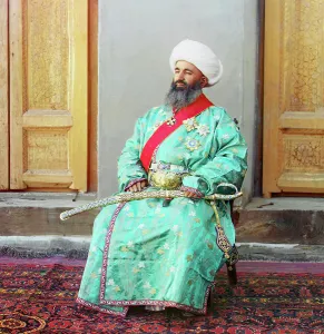 Uzbekistan Prints: Kush-Beggi (Minister of the Interior)