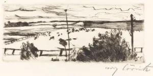 Corinth Lovis Prints: Küste (Seascape), 1916. Creator: Lovis Corinth