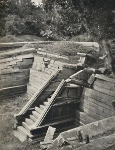 Georg Moller Prints: Kuttam Pokuma (Die zwei Badeteiche) Anuradhapura, 1926