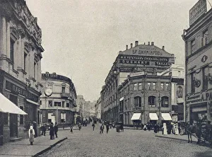Kuznetsky Most (Blacksmiths Bridge), Moscow, Russia, 1912