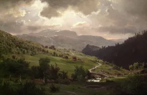 Winding Prints: From Kviteseid in Telemark, 1868. Creator: J. F. Eckersberg