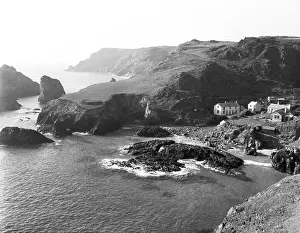 Remote Prints: Kynance Cove, Cornwall, c1955. Creator: Arthur Charles Kirby Ware