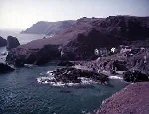 Channel Prints: Kynance Cove, Cornwall, c1955. Creator: Arthur Charles Kirby Ware