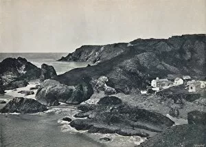Kynance Cove - The Cove and Village, 1895