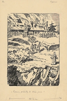 1928 Prints: The Kysuca Runs to Vlcia Jama, 1928. Creator: Andrej Kovacik