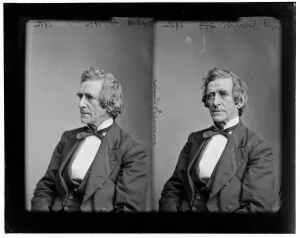 L. A. Gobright, Pres. of Associated Press, between 1865 and 1880. Creator: Unknown