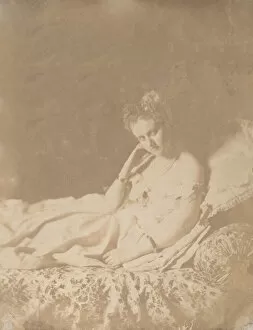 Countess De Castiglione Collection: L Accouchee, 1860s. Creator: Pierre-Louis Pierson
