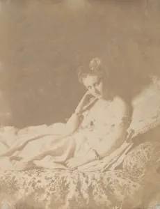 Countess Of Gallery: L Accouchee, 1860s. Creator: Pierre-Louis Pierson
