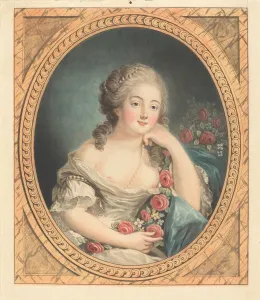 Colletage Prints: L agreable neglige, 1779. Creator: Jean Francois Janinet