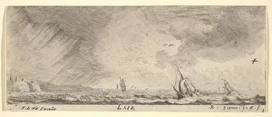 Nooms Prints: L Air, from The Elements, 17th century. Creator: Reinier Zeeman