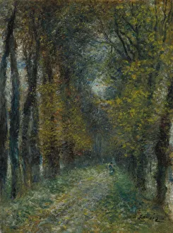 L allee couverte, 1872. Artist: Renoir, Pierre Auguste (1841-1919)