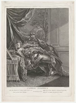 Basan Pierre Francois Gallery: L amour europeen, 1751-97. Creator: Pierre Francois Basan