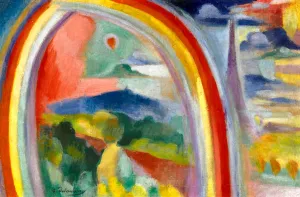 Delaunay Prints: A l Arc en Ciel