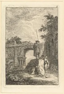 Metropolitan Museu Prints: L Arc de Triomphe. n. d. Creator: Hubert Robert