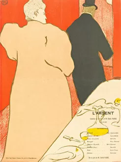 Toulouse Lautrec Henri De Gallery: L Argent, 1895. Creator: Henri de Toulouse-Lautrec