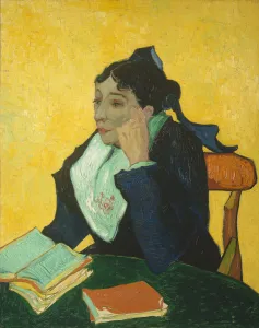 Vincent Prints: L Arlesienne: Madame Joseph-Michel Ginoux (Marie Julien, 1848-1911), 1888-89