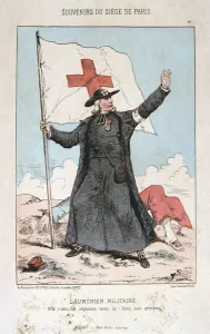 Cassock Collection: L Aumonier Militaire, Siege of Paris, 1870-1871
