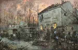 Halftone Prints: L Automobile Pendant la Guerre, France World War I, 1914-1918