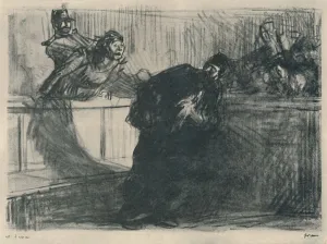 Jean Louis Prints: L Avocat Invective, 1919. Artist: Jean Louis Forain