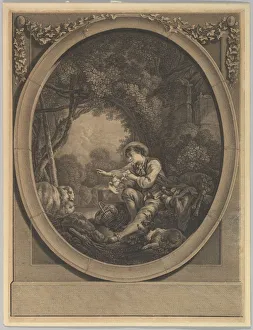 Metropolitan Prints: L Depart du Courier (The Departure of the Messenger), 18th century