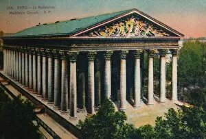 Papeghin Gallery: L eglise de la Madeleine, Paris, c1920
