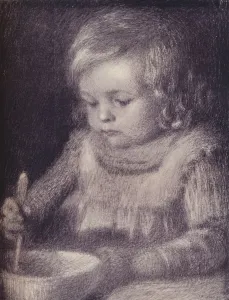 Le Sidaner Prints: L Enfant, 1901-1902. Artist: Henri Eugene Le Sidaner
