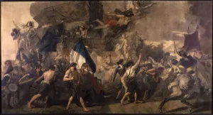Beauvais Prints: L Enrolement des volontaires de 1792 (The Departure of the Volunteers of 1792), 1848-1852