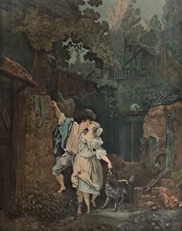 Heinemann Collection: L Escalade, Ou Les Audieux Du Matin, 1787, (1913). Artist: Philibert Louis Debucourt