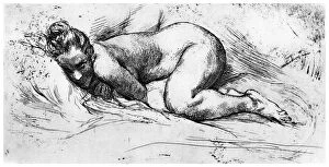 Curled Up Gallery: L Espiegle, c1875-1925 (1924). Artist: Armand Berton