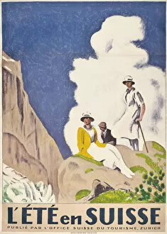 Emil 1877 1936 Collection: L ete en Suisse, 1921