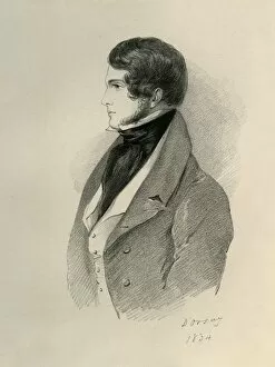 Mitchell Gallery: L. Gilmour, 1834. Creator: Alfred d Orsay