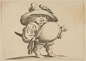 Callote Gallery: L Homme au Gros Ventre Orned une Rangee de Boutons
