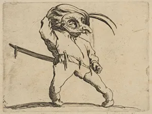 Callote Gallery: L Homme Masqueaux Jambes Torses (The Masked Man with Crooked Legs)