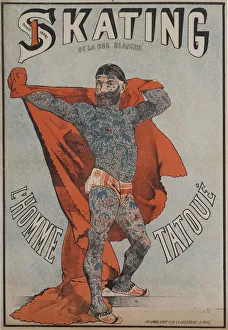 Tattoo Prints: L Homme tatoue (The Tattooed Man). Creator: Anonymous