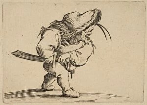 Callot Gallery: L Hommes Appretant a Tirer son Sabre (Man Preparing to Draw his Sword)