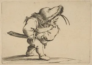 Callote Gallery: L Hommes Appretant a Tirer son Sabre (Man Preparing to Draw his Sword)