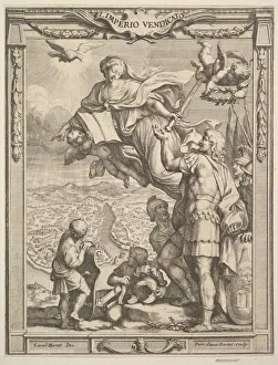 Maratti Carlo Prints: L Imperio Vendicato, 1630-1700. Creator: Pietro Santi Bartoli