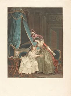 Lavreince Nicolas Gallery: L Indiscretion, 1788. Creator: Jean Francois Janinet